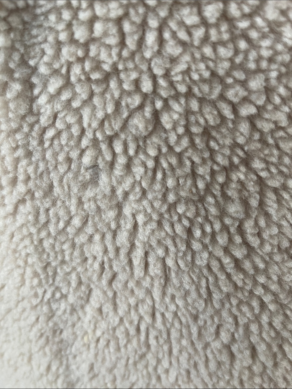 Zadig & Voltaire dusky pink Sherpa Teddy Coat - Picture 5 of 5